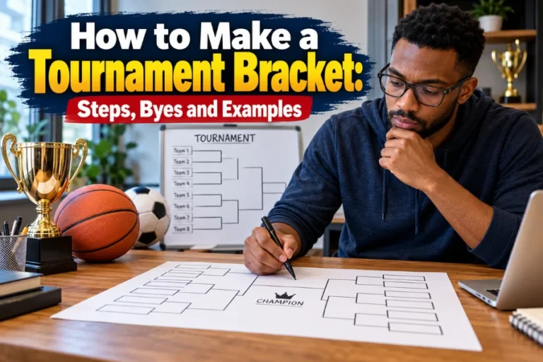 How to Make a Tournament Bracket: Steps, Byes and Examples