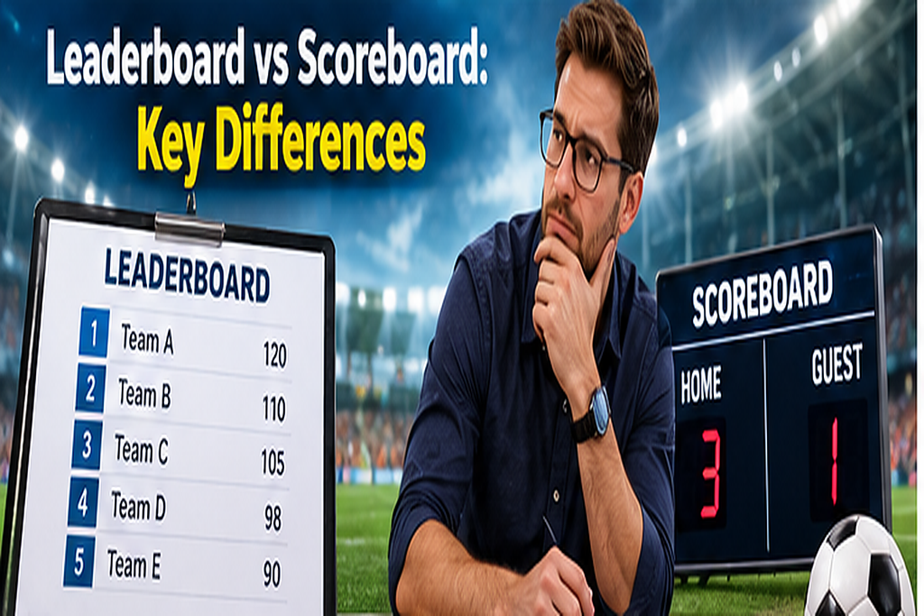Leaderboard vs Scoreboard