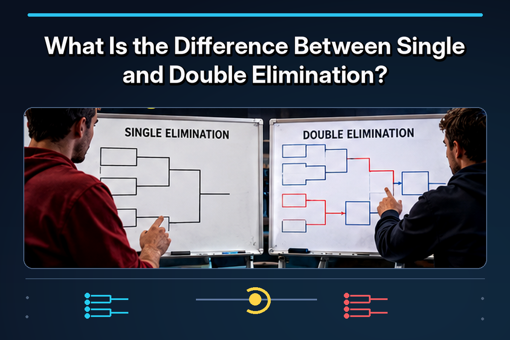 What Is the Difference Between Single and Double Elimination