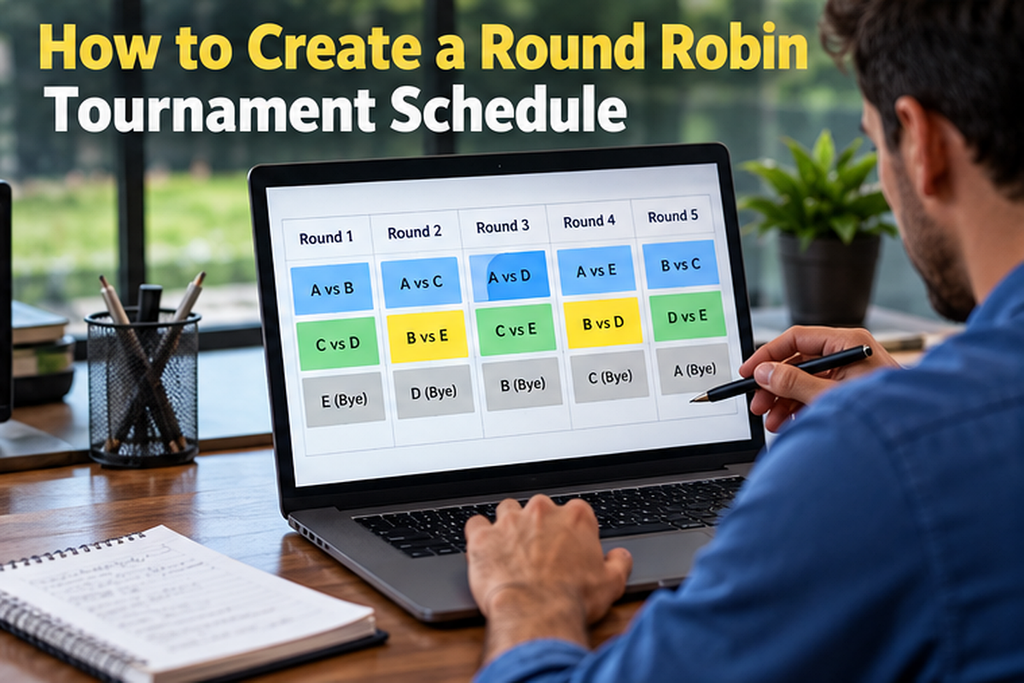 How to Create a Round Robin Tournament Schedule